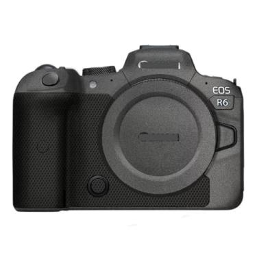 Imagem de Película para câmera R6 para Canon EOS R6 EOSR6 EOSR6 película de vinil antirarranhões protetor corporal casaco acessórios adesivos (cinza escuro)