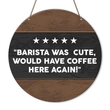 Imagem de Placa de decoração de café, decorações de café para cantinho de cafeteria, decoração de cozinha divertida de cafeteria, decoração de café para cozinha, presentes para amantes de café, mulheres e