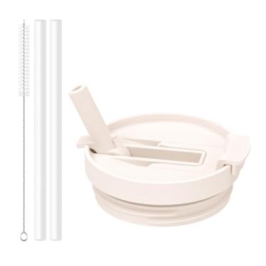 Imagem de Tampa de copo de substituição de 1,134 g para copo Stanley, Never Spill Again | Adequado para Stanley Adventure Quencher de 1,134 g, isolado, durável e moderno, eleve sua experiência de bebida