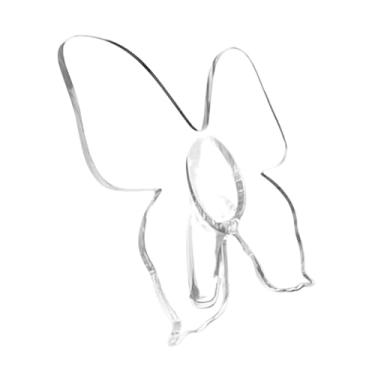 Imagem de FLCPJGV Vaso de borboleta acrílico, vaso decorativo de arranjo floral para iniciantes, vasos florais para festas, decoração de casa