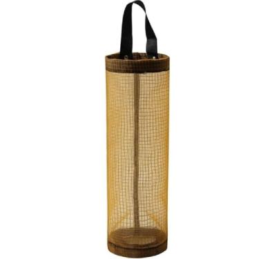 Imagem de Puxa Saco Organizador Porta Sacolas Plásticas De Cozinha (Laranja)