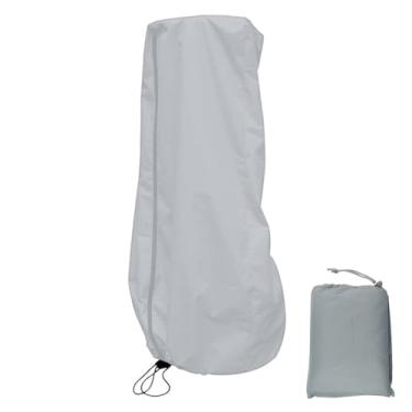 Imagem de HEVSTIL Capa de saco de pancada livre à prova d'água ao ar livre, capa de saco de boxe em pé, saco de pancada pesado espesso ajustável para saco de pancada, capa protetora de saco de boxe, 167,6 cm