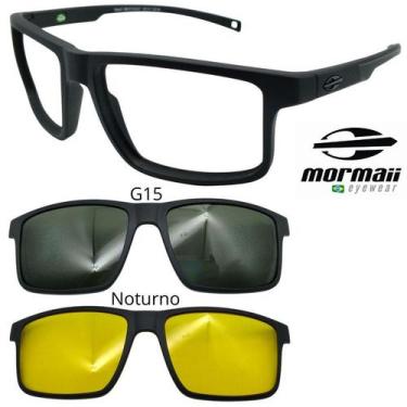 Imagem de Oculos Mormaii 6127 Swap 5 A14 Com 2 Clipons G15 e Noturno, Noturno, G