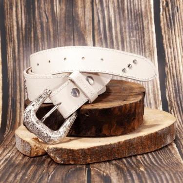 Imagem de Cinto Feminino Country Colorido Estilo Cowgirl Rodeio Pampas - Pampas 