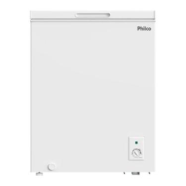 Imagem de Freezer horizontal philco 140l pfh160b dupla acao bco 110v, 110V