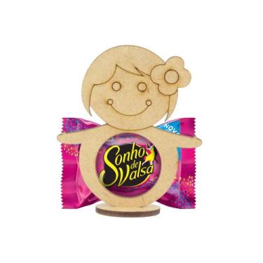 Imagem de Kit Porta Bombom MDF Dia Das Crianças Decoração De Mesa Festa Mdf - Ba