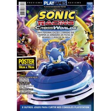 Imagem de Sonic Racing CrossWorlds - Pôster Gigante - Sem Dobras - Editora Europ