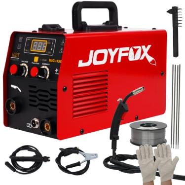 Imagem de JOYFOX Máquina de Solda MIG-150D 220V, 3 em 1 (MIG/MMA/TIG), Tecnologia IGBT, Soldagem Rápida e Digital, Para Aço Carbono e Inox