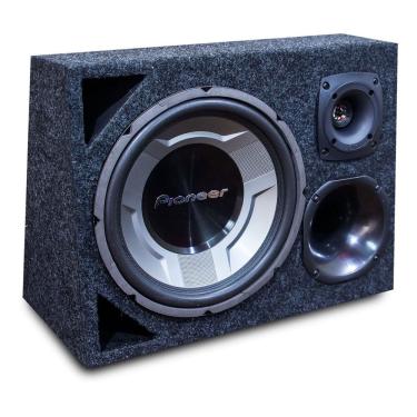 Imagem de Caixa Trio Pioneer Completa Som Automotivo Carro 450w Rms
