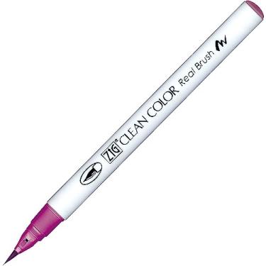 Imagem de CANETA ZIG PEN REAL BRUSH LIGHT RED GRAPE RB 6000AT 810