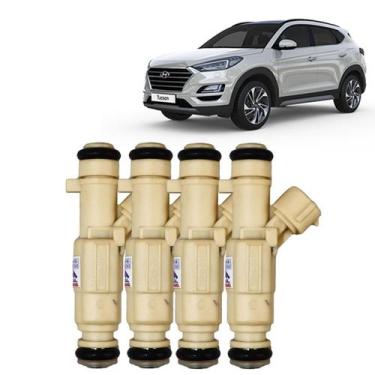 Imagem de 4 Bicos Injetores Ix35 Tucson Sonata 2.0 35310-2g100 - HYUNDAI