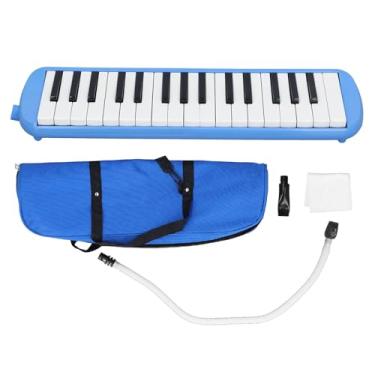 Imagem de 32 Teclado Melodica Teclado, Piano de Air Soprano de Instrument, 2 Bocais Doubres, Bolsa de Carga, para Estudantes e Iniciantes, Melhorando a Coordenação