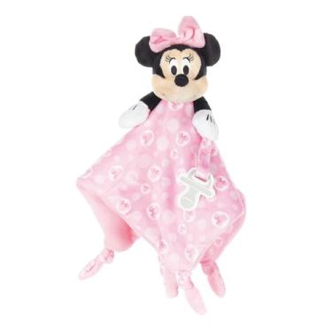 Imagem de KIDS PREFERRED Disney Baby Minnie Mouse Plush Stuffed Animal Snuggler Blanket - Pink