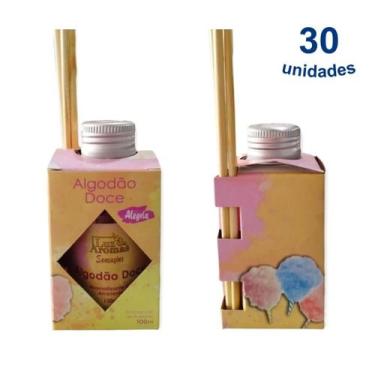 Imagem de Kit 30 Aromatizante de Ambiente 100ml Difusor Vareta Perfumado Cheiros
