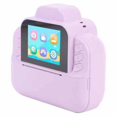 Imagem de Câmera de Impressão Instantânea de 48MP HD Kids, Vídeo 1080p, Zoom 6x, Câmera Digital Compacta Com Papel de Impressão, Recursos Divertidos para Fotografia, Reprodução de Música e