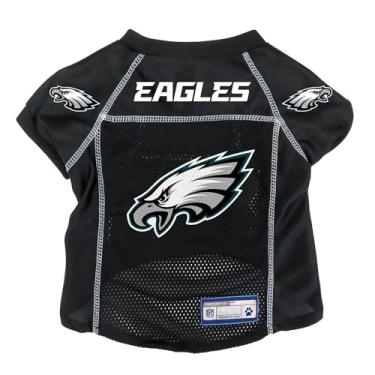 Imagem de Littlearth NFL Philadelphia Eagles – 1 camiseta básica para animais de estimação, cor do time, pequena