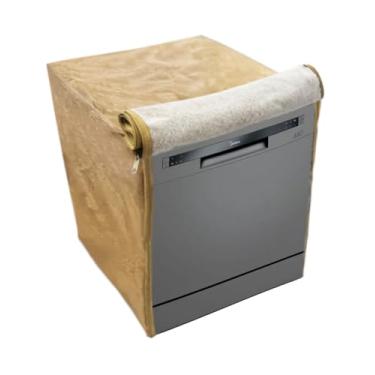 Imagem de CAPA PARA LAVA LOUÇAS MIDEA 8 SERVIÇOS IMPERMEÁVEL FLEX (Bege)