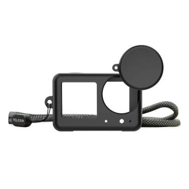 Imagem de Capa de Silicone para Câmera DJI Osmo Action 5 Pro / 4 / 3 - Telesin C