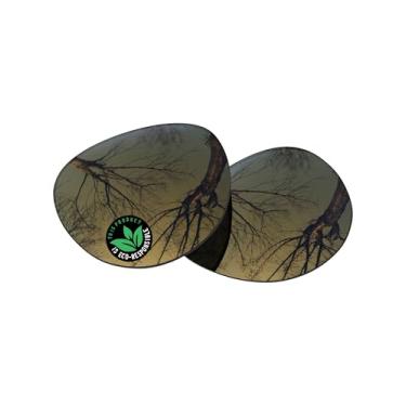 Imagem de Raydi Lentes de reposição de policarbonato para óculos de sol Ray-Ban Meta Headliner RW4009 50 mm - Bronze Dourado espelhado - Polarizado