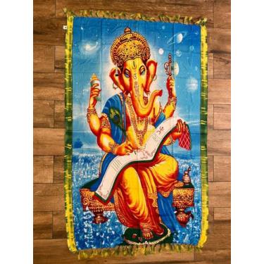 Imagem de Canga Indiana Ganesha Deus da Prosperidade - Deeyaa