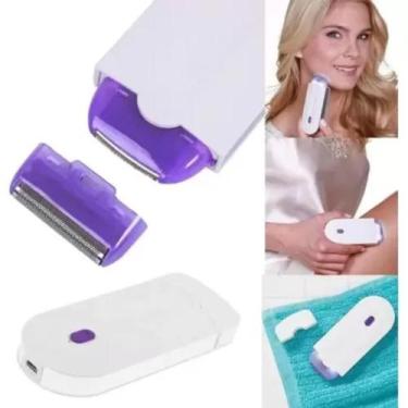 Imagem de Depilador Laser Corporal Recarregável Luz Ativa Indolor GOLD - WCAN