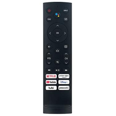 Imagem de Controle remoto de substituição de voz ERF3A90 aplicável para Hisense Android TV 75U7G 55U7G 65U7G 55U8G 65U8G 75U9DG 50U6G 55U6G 65U6G 75U6G 43A53FUA 75A53FUA 50A66FUA 55A53FUA 55A53FUA 55A53FUA FUA