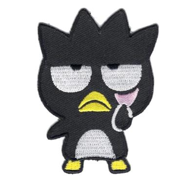 Imagem de Loungefly Emblema Bordado Hello Kitty Bad Badtz Mary - 1 Unidade - Oval, Retangular - Aplique de patches - patch - Japonês - Quadrinhos - Iron-on ou Sew-on