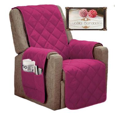 Imagem de Capa protetora para poltrona do papai retratil e reclinavel com fixado
