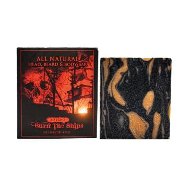 Imagem de Burn The Ships Barra De Sabonete Masculino, Sabonete Em Barra Masculino, Sabonete Em Barra Masculino, Barba, Bigode E Cabeça, Barras De Sabonete Masculino, Sabonete Corporal Masculino, Sabonete Em B