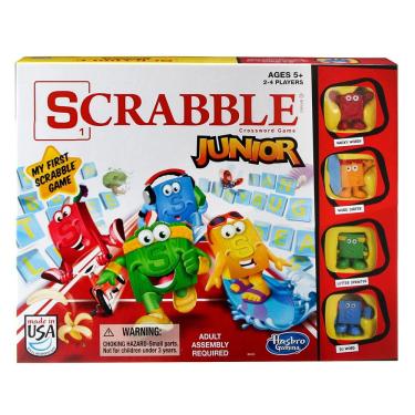 Imagem de Jogo de tabuleiro Hasbro Gaming Scrabble Junior 2-4 jogadores com mais de 5 anos