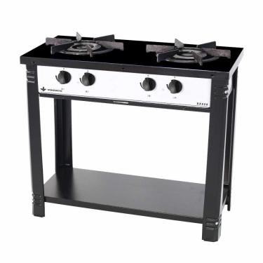 Imagem de Fogão a Gás Bravo 2 Bocas BR2B Branco - Venâncio