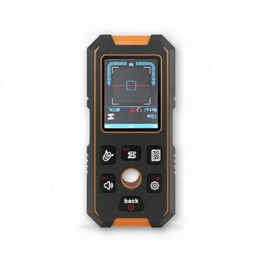 Imagem de Scanner de parede Stud Finder 3 em 1 multifuncional recarregável com fio de metal, madeira e AC, sensor inteligente atualizado vem com visor LCD HD e alarme de áudio (NF-513)