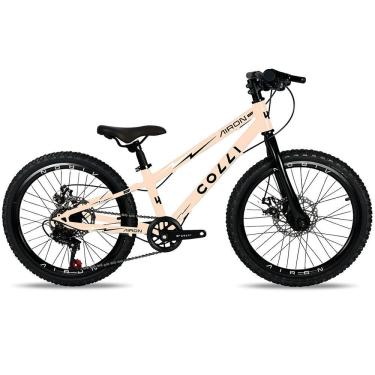 Imagem de Bicicleta Colli Airon Aro 20 7 Marchas Freios A Disco Bege
