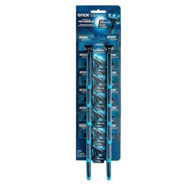 Imagem de Aparelho Barbear Masc Enox Expert 12X2 Ref1750