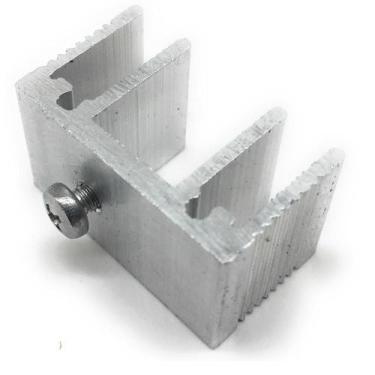 Imagem de Dissipador Calor Aluminio Com Parafuso To-220Ab Top 3 Triac - Elitenet