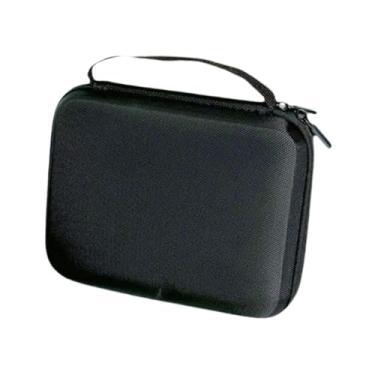 Imagem de Esquirla Estojo profissional para armazenamento de ioiô, bolsa de transporte com zíper e alça, protege acessórios de ioiô, bolsa com 6 compartimentos de, Preto