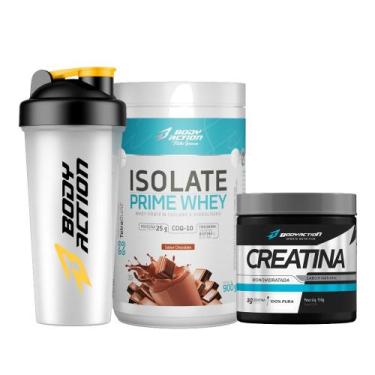 Imagem de Kit Isolate Prime Whey 900g + Creatina 150g Monohidratada + Coquetelei