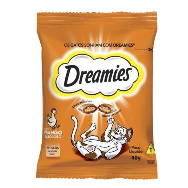 Imagem de Petisco Para Gatos Dreamies Frango 40g