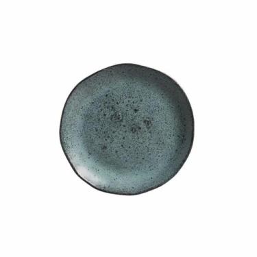 Imagem de Prato Sobremesa Em Cerâmica Petroleum 19cm Porto Brasil, Preto, 6 Peça