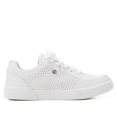 Imagem de Tênis Feminino Kolosh Casual em Napa Branco, Branco, 35