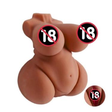 Imagem de Bumbum Corpo Empinado de Mulher Realista 3D Para Homens Brinquedo Bone