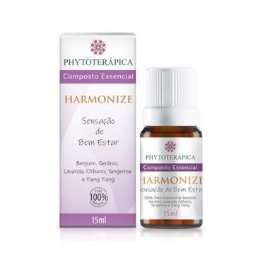 Imagem de PHYTOTERAPICA - Composto Essencial Harmonize - Aromaterapia - Sensação de bem-estar - Auxilia nas mudanças de humor, devolve a serenidade, traz sensação de conforto e aconchego - 100% Puro e Natural - 15ml