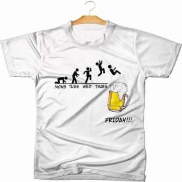 Imagem de Camiseta Personalizada Tumblr Cerveja - 08 - MAHALO CAMISETAS, Branco,