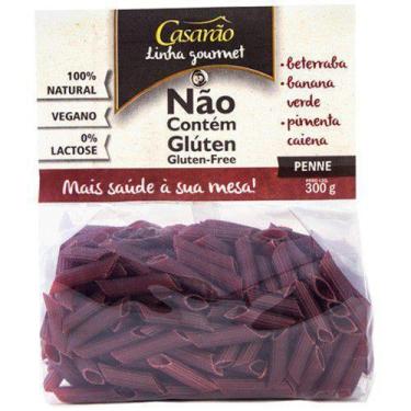 Imagem de Massa Gourmet Penne com Beterraba, Banana Verde e Pimenta Caiena 300g 