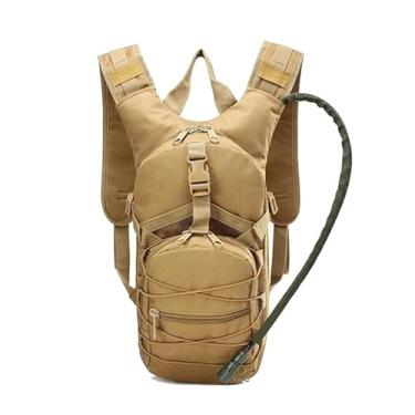 Imagem de Mochila Leve Caminhadas, Mochila De Hidratação Para Campismo E Caminhadas Ao Ar Livre Com Reservatório Água De 3 Litros, Assalto Militar À Prova Dágua Sobrevivência, Para Trekking, Trilhos(B)