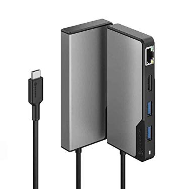 Imagem de ALOGIC Hub USB-C Fusion Alpha 5 em 1 V2 - 2 USB-A 3.1 Geração 1, 1 USB-C 3.1 Geração 1 e 100WPD, 1 HDMI 4K @60Hz e 1 Gigabit Ethernet