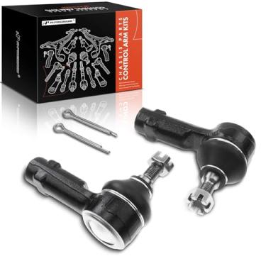 Imagem de A-Premium 2 Terminais De Barra Direção Dianteiros Externos, Compatíveis Com Hyundai Elantra 2001-2006, Accent 1995-2005, Tiburon 1997-2001 E 2003-2008, Kia Spectra 2004-2009, Spectra5 2005-2009