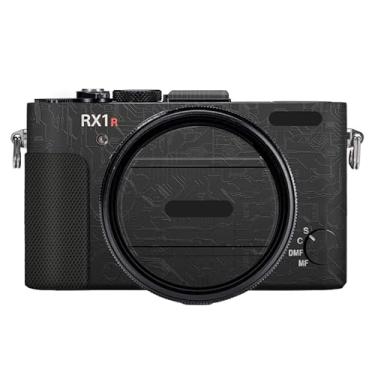Imagem de RX1RM2 Película adesiva antirriscos para câmera mirrorless para Sony RX1R Mark II Vinil Wrap Body Protective Sticker Coat (Circuit Black)