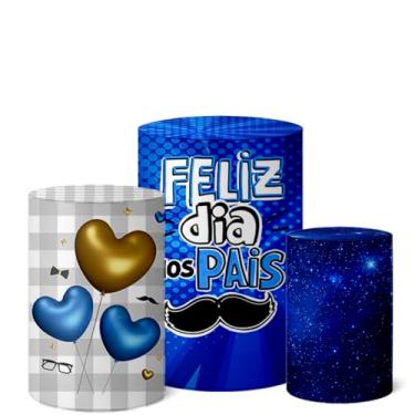 Imagem de Trio Capas Cilindro Decoração Festa Veste Fácil Dia dos Pais (CLPAI0026)