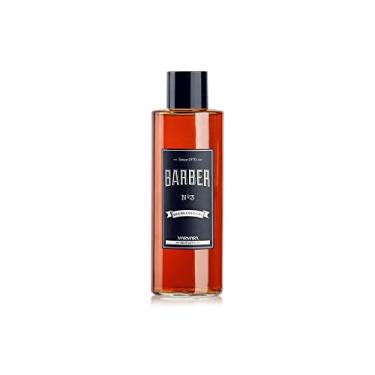 Imagem de BARBER MARMARA No.3 Eau de Cologne Herren Splash im Glas Flacon 1x 500ml - After Shave Men - Duftwasser - Rasierwasser Männer - Erfrischt kühlt - Duft Herren - Desinfizierend 70° Alkohol (No.3)